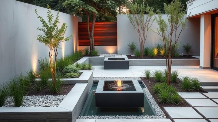 Modern, Low-Maintenance Garden Design