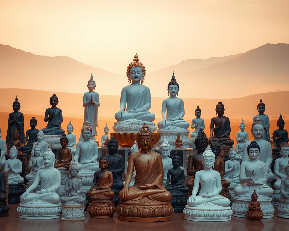 Types of Buddha statues Types of Buddha statues