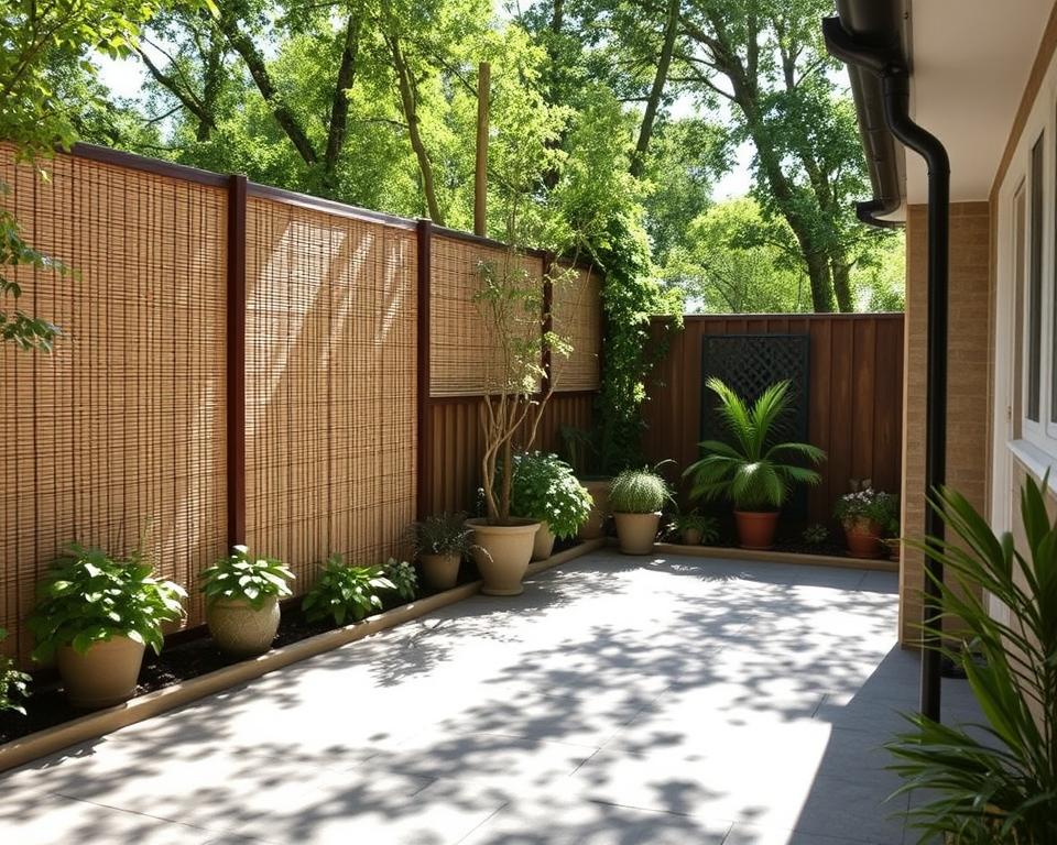 UK patio privacy screen regulations