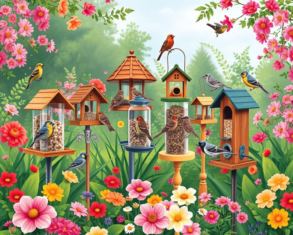 best bird feeders for garden birds