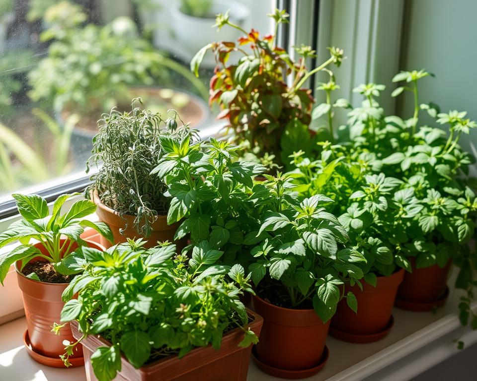 best herbs to grow indoors UK
