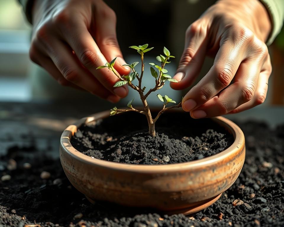 bonsai planting techniques