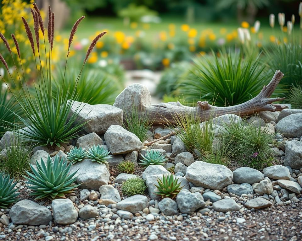 budget-friendly rock garden ideas