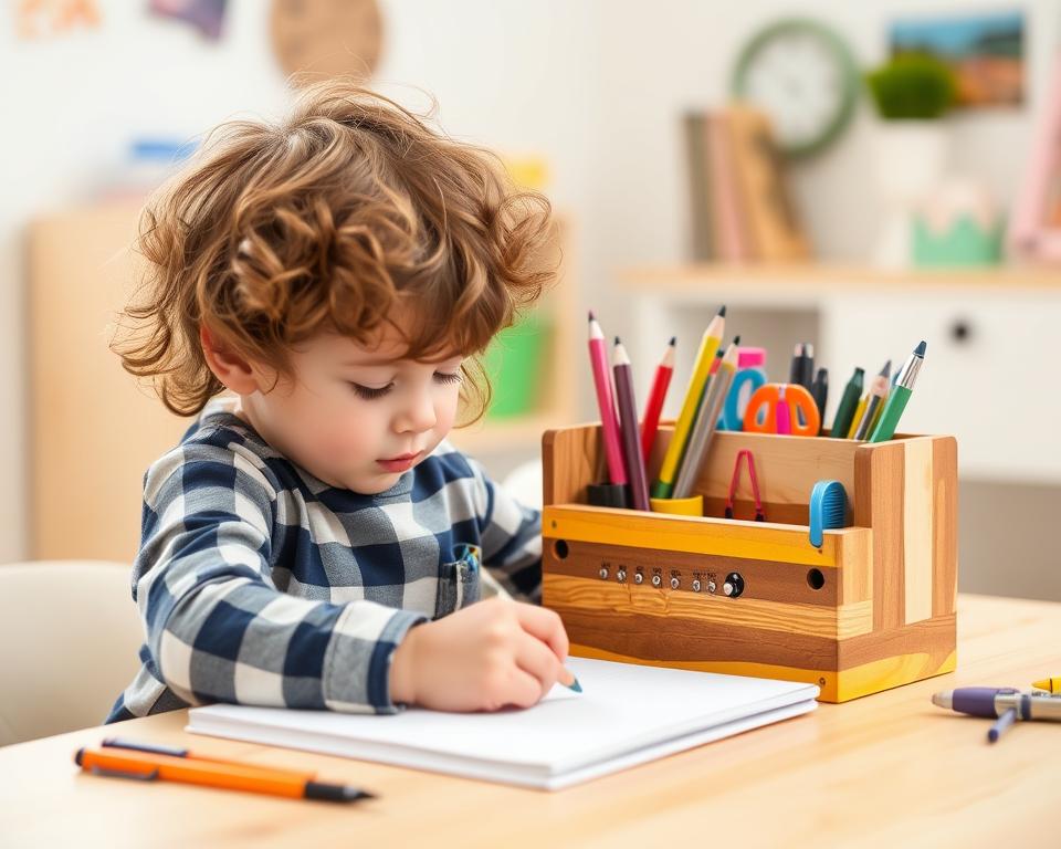 children's desk organiser DIY children's desk organiser DIY