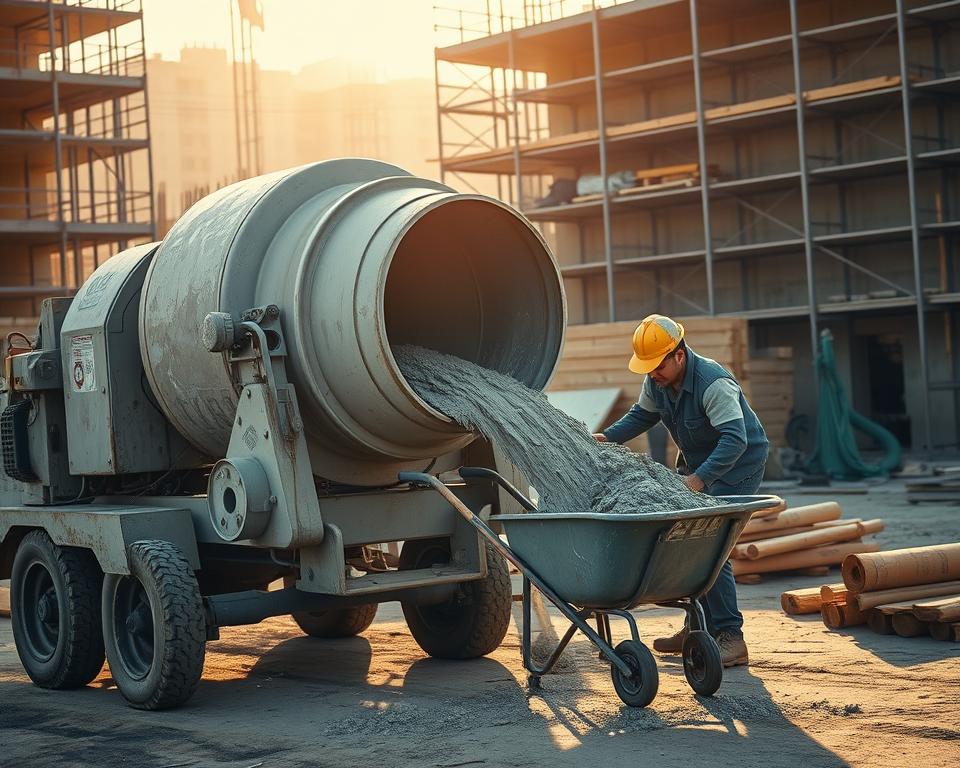 concrete mixing concrete mixing