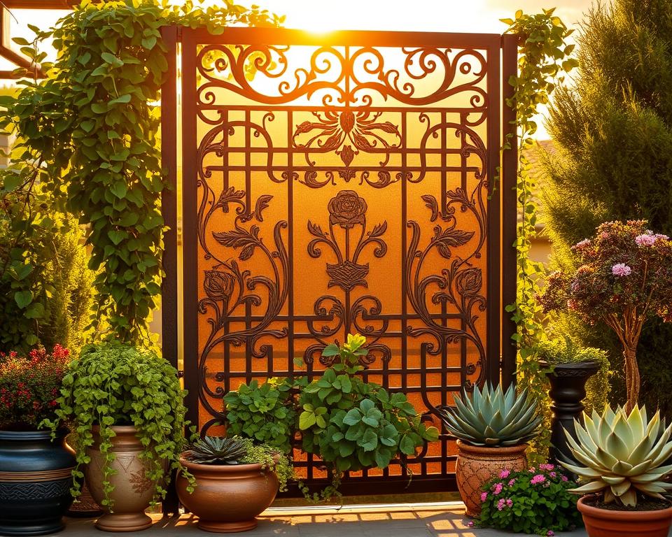 decorative patio screens