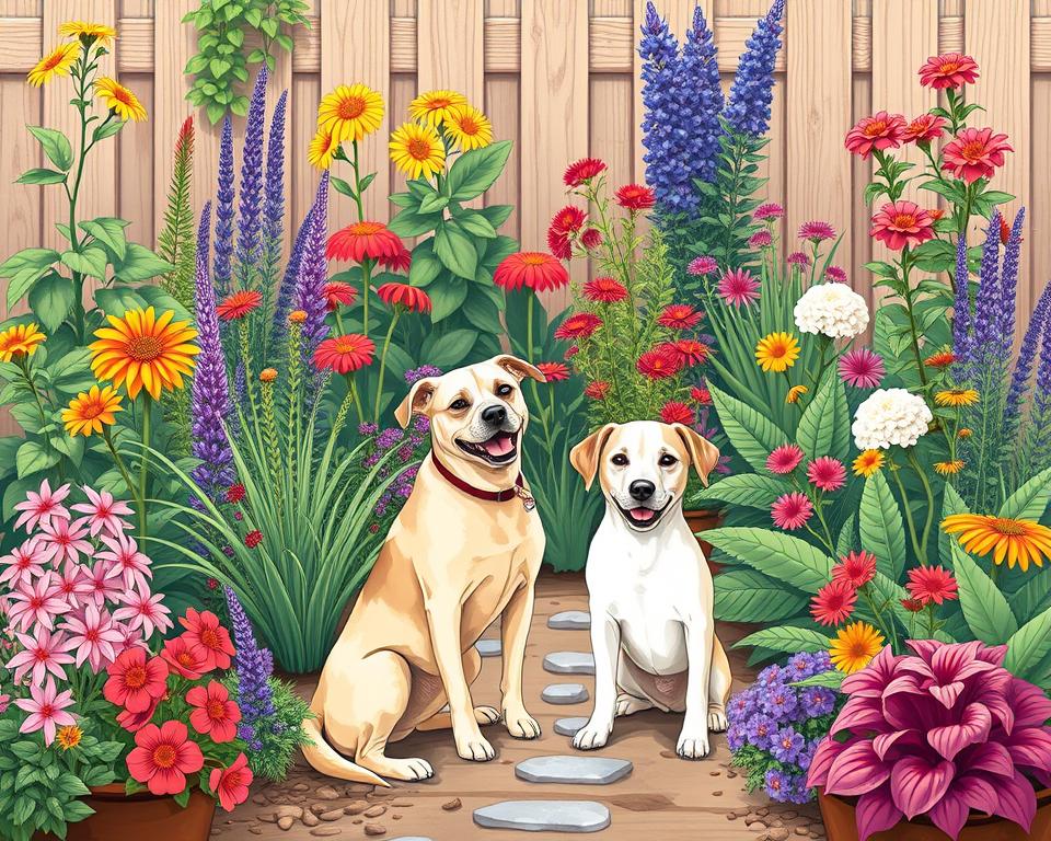 dog-friendly garden plants UK