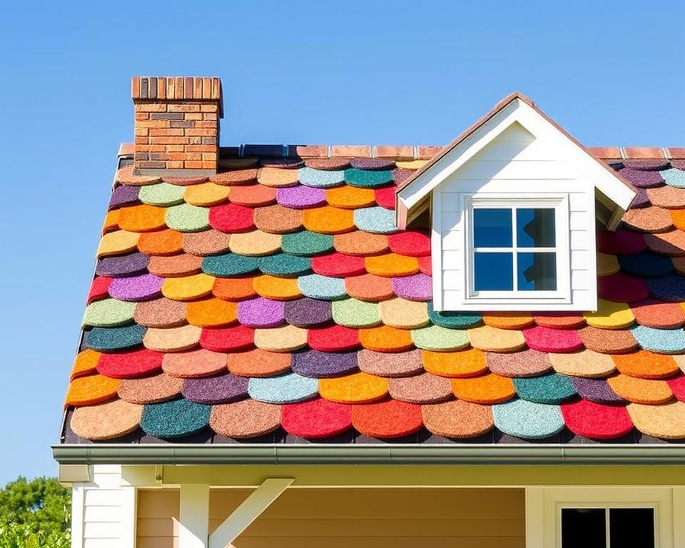 felt shingles summer house roof