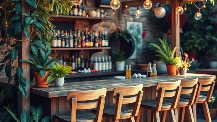 Things Every Garden Bar Needs