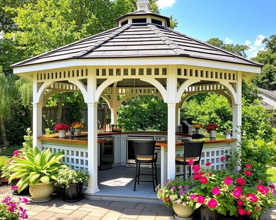 garden bar weather protection