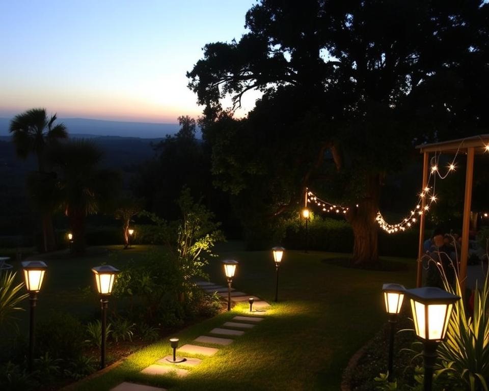 garden lighting ideas
