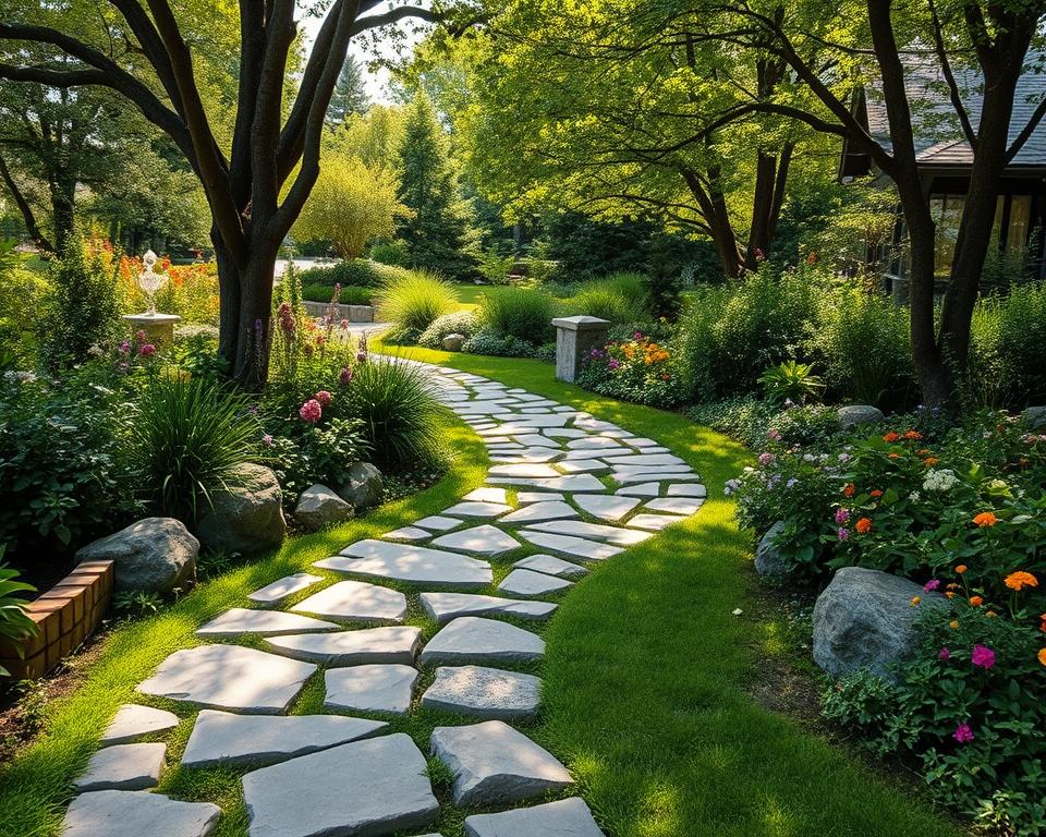 garden path construction