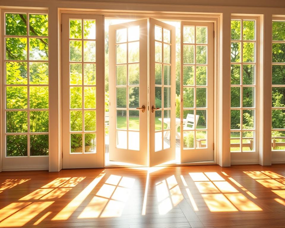 glass doors for summer houses