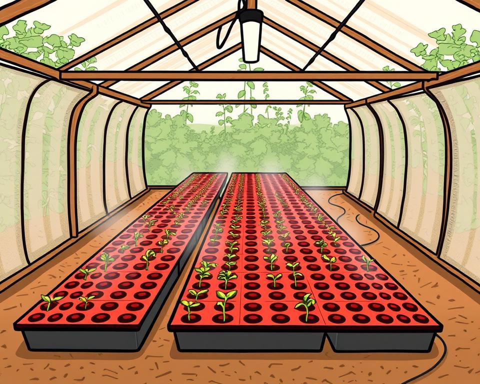 greenhouse heat mats and warming pads