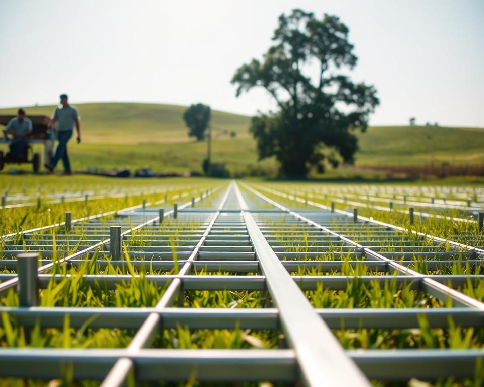 ground grid system installation