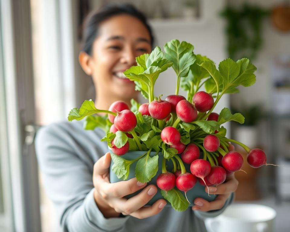 growing root vegetables indoors UK
