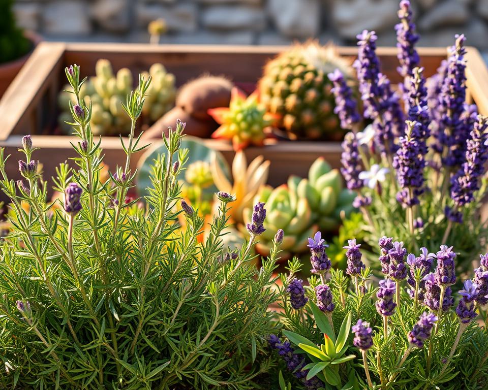 herb selection for dry zone