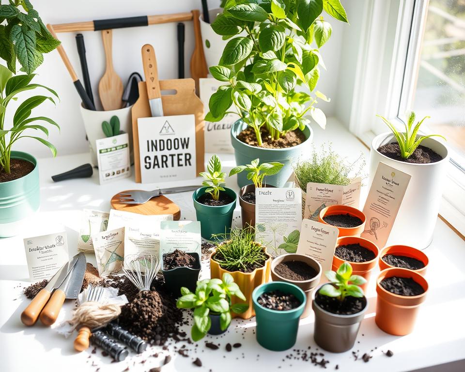 indoor gardening starter kit