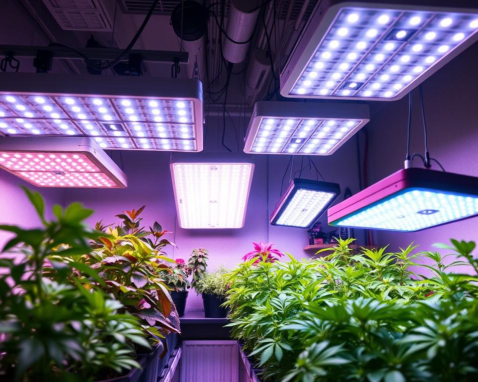 indoor plant grow lights