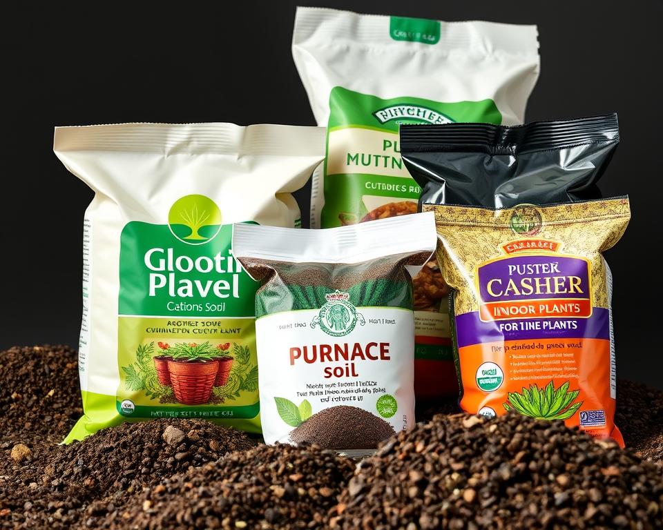 indoor plant potting soil