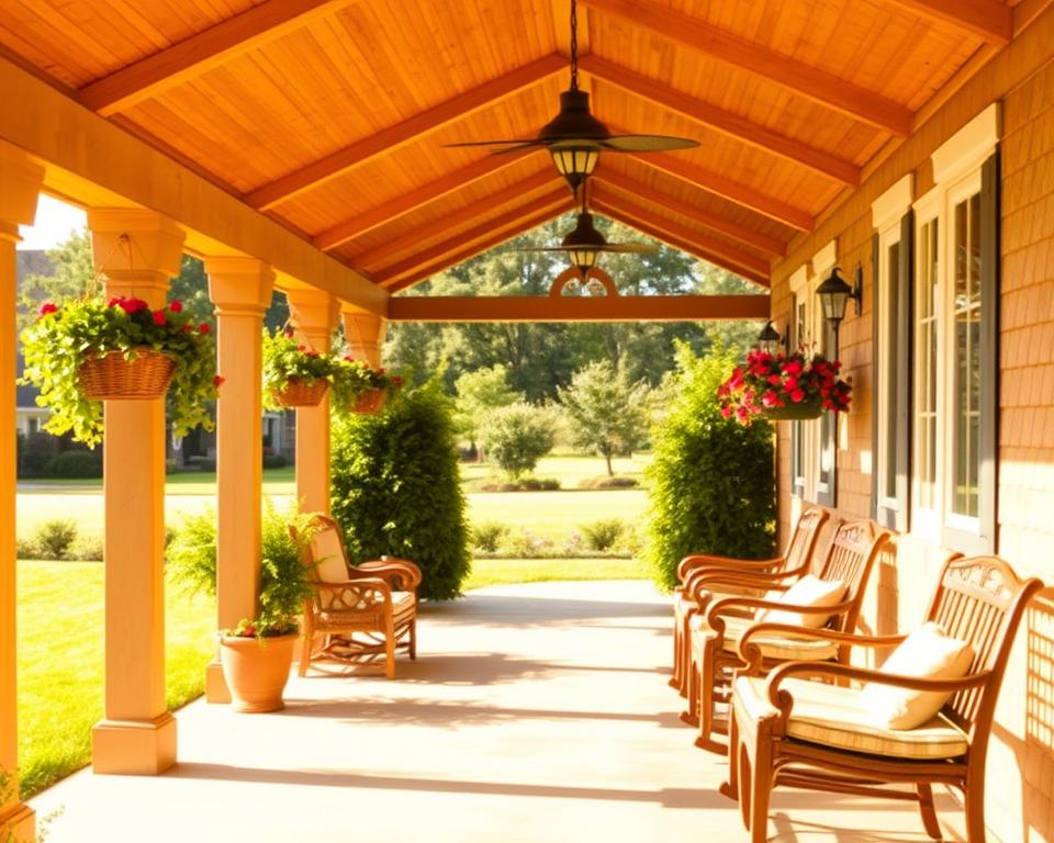 inviting porch design