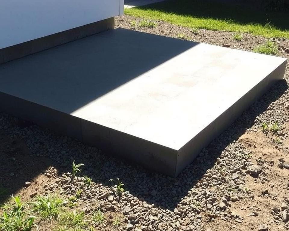level shed foundation