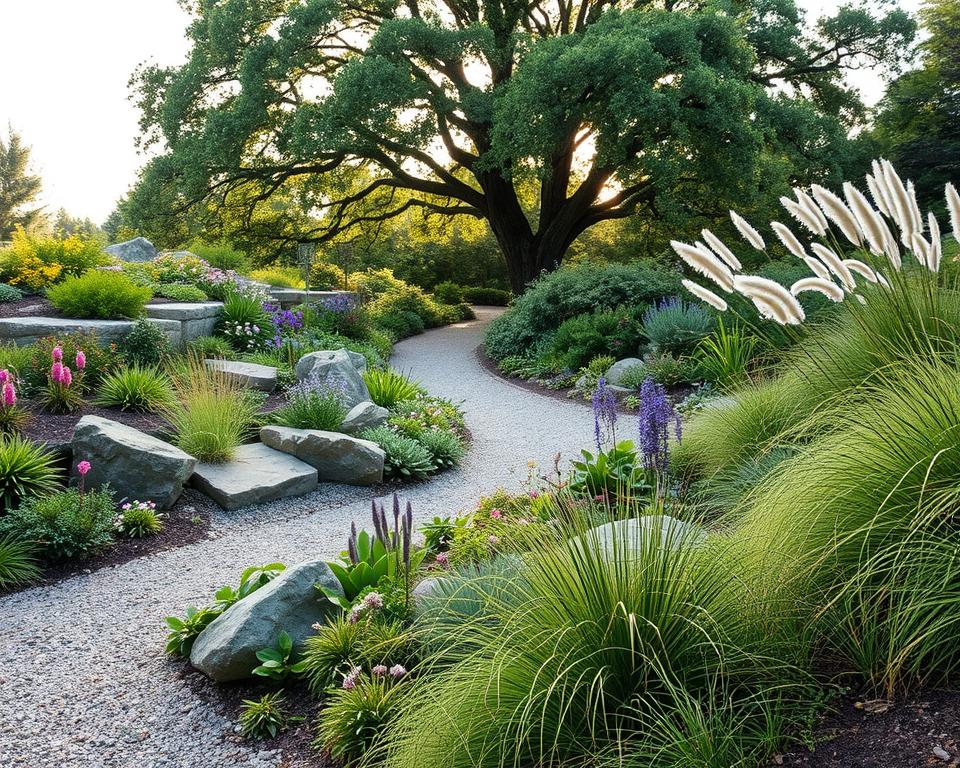 low-maintenance garden design