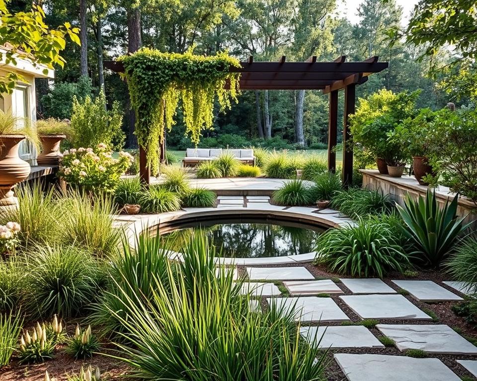 low-maintenance garden redesign