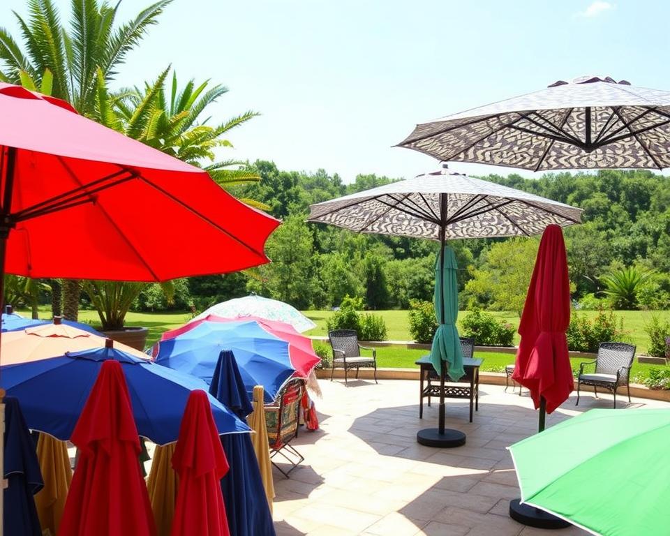 parasols and umbrellas