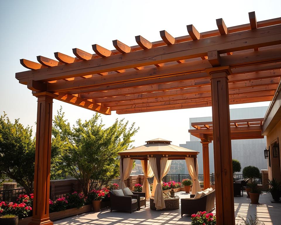 pergolas and gazebos