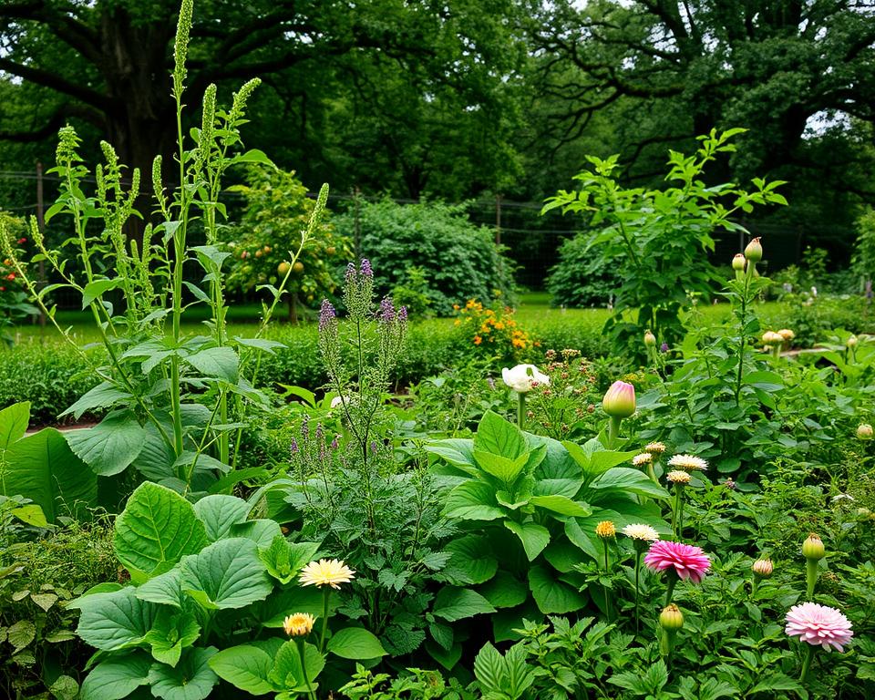 permaculture guilds UK climate