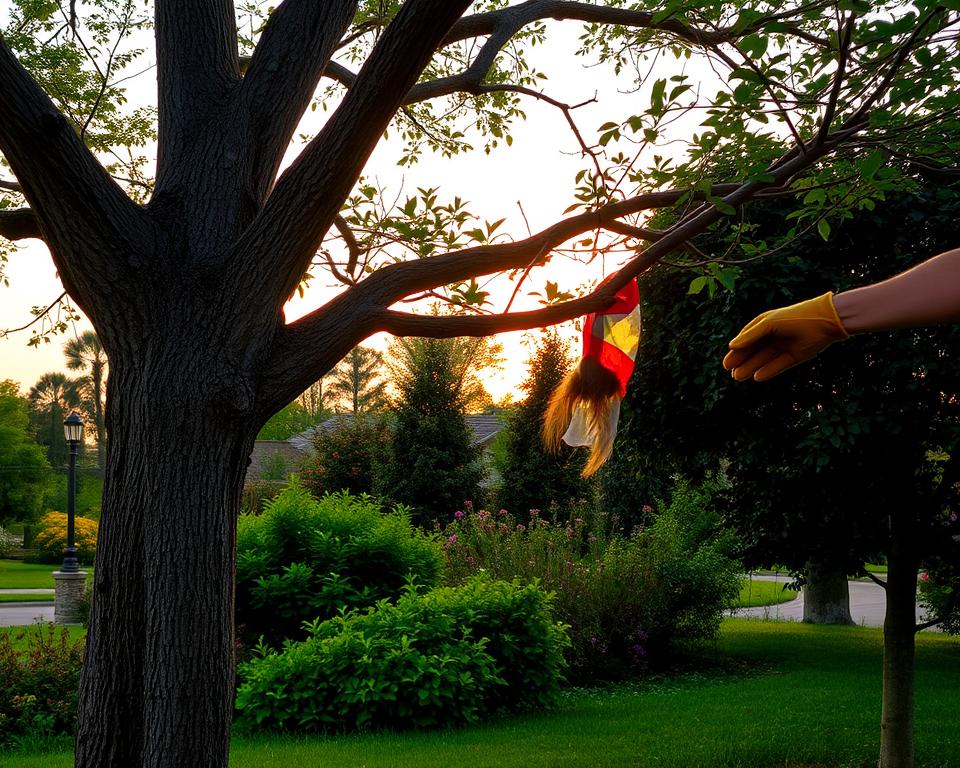 pruning trees and shrubs for birds