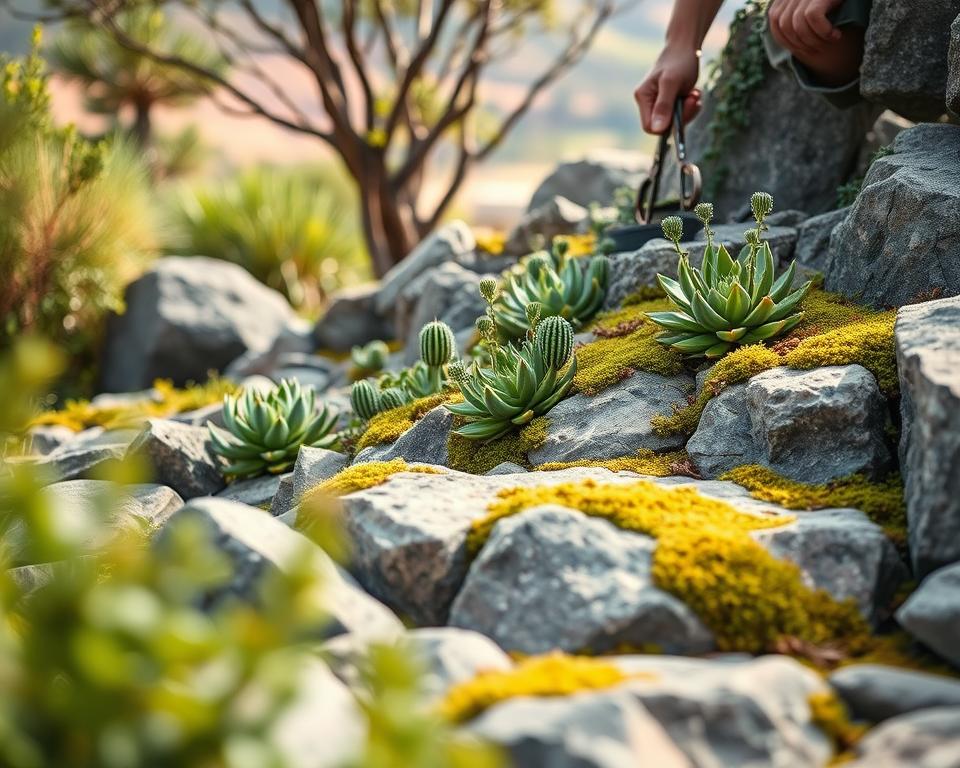 rock garden maintenance tips
