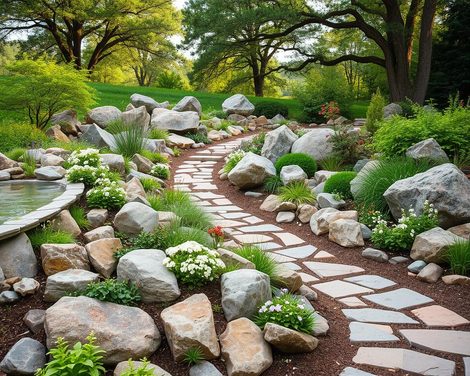 rock garden planning rock garden planning