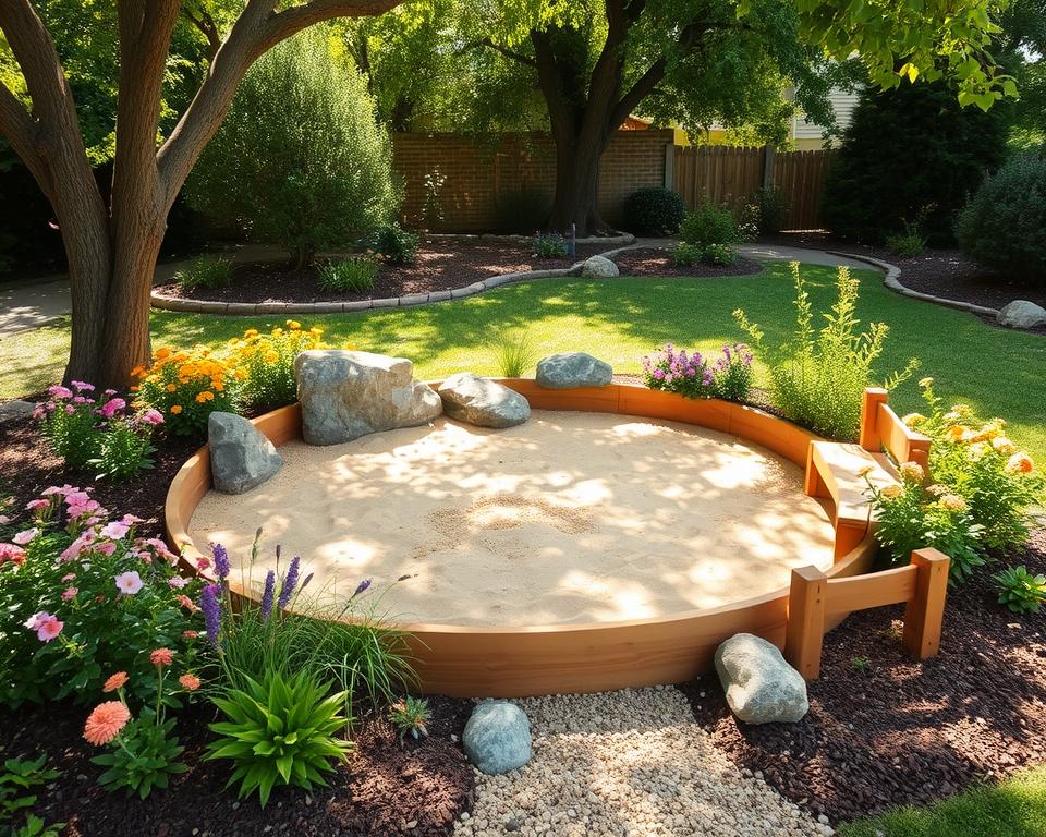 sandbox play area design