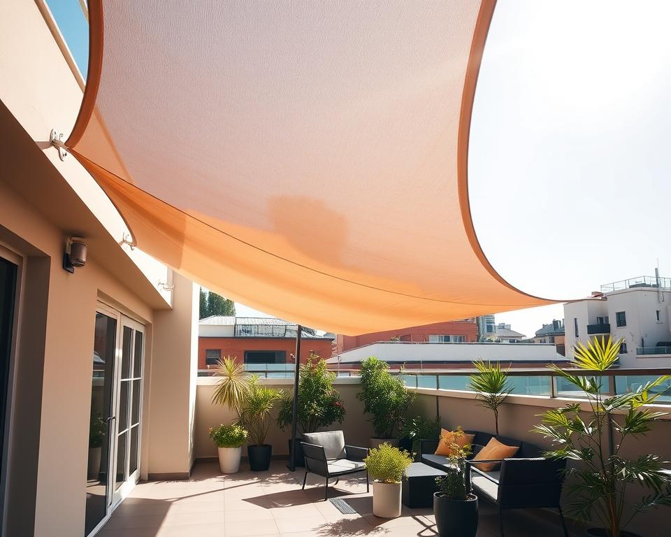 shade sail installation