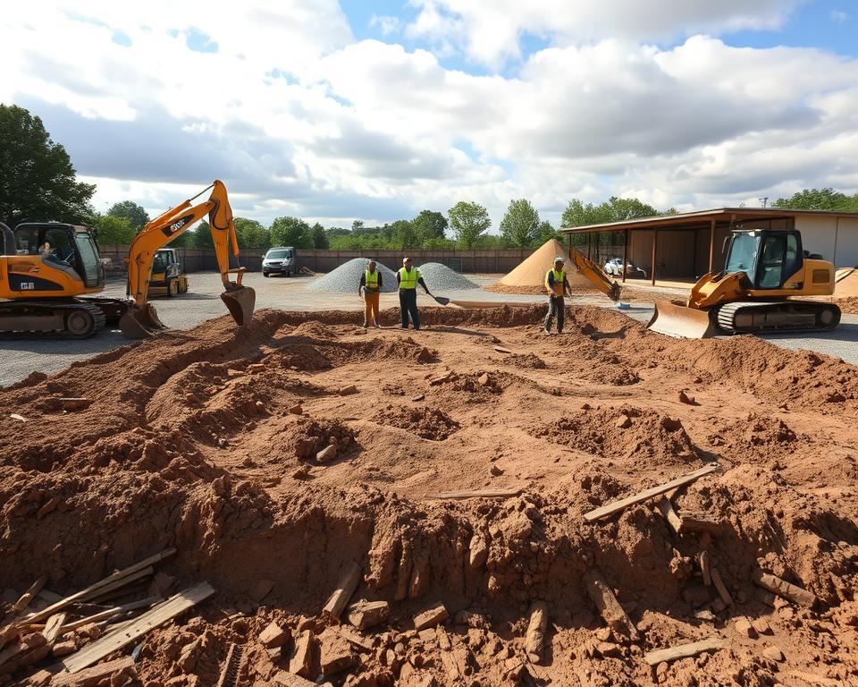 site preparation techniques