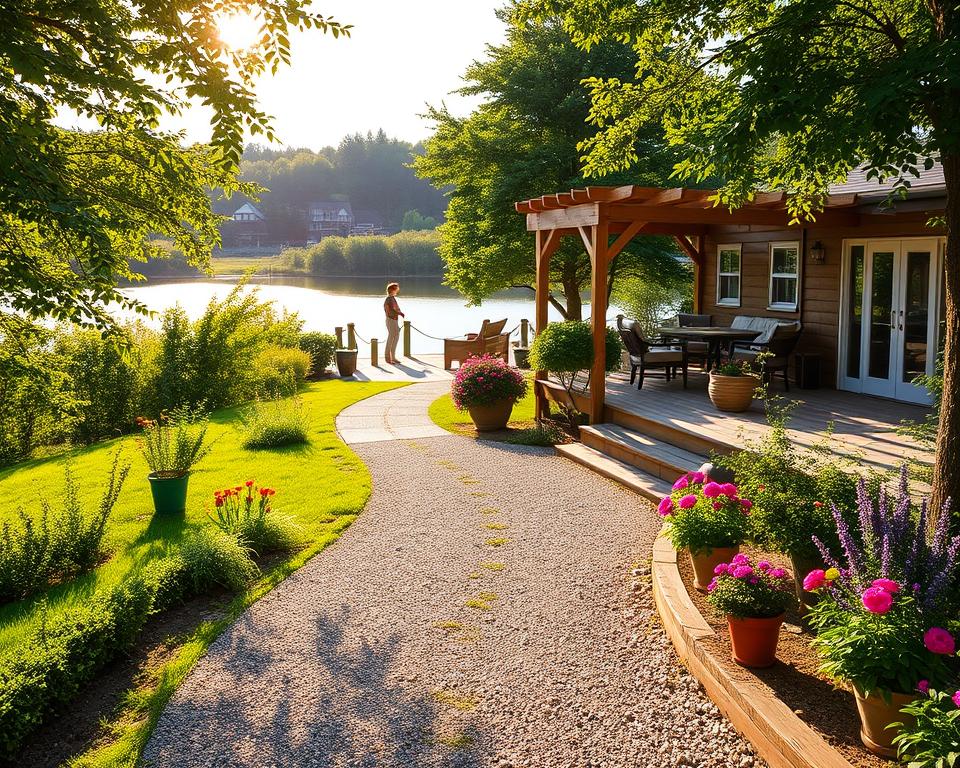 summer house pathway summer house pathway