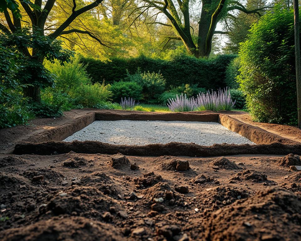 summerhouse base preparation summerhouse base preparation