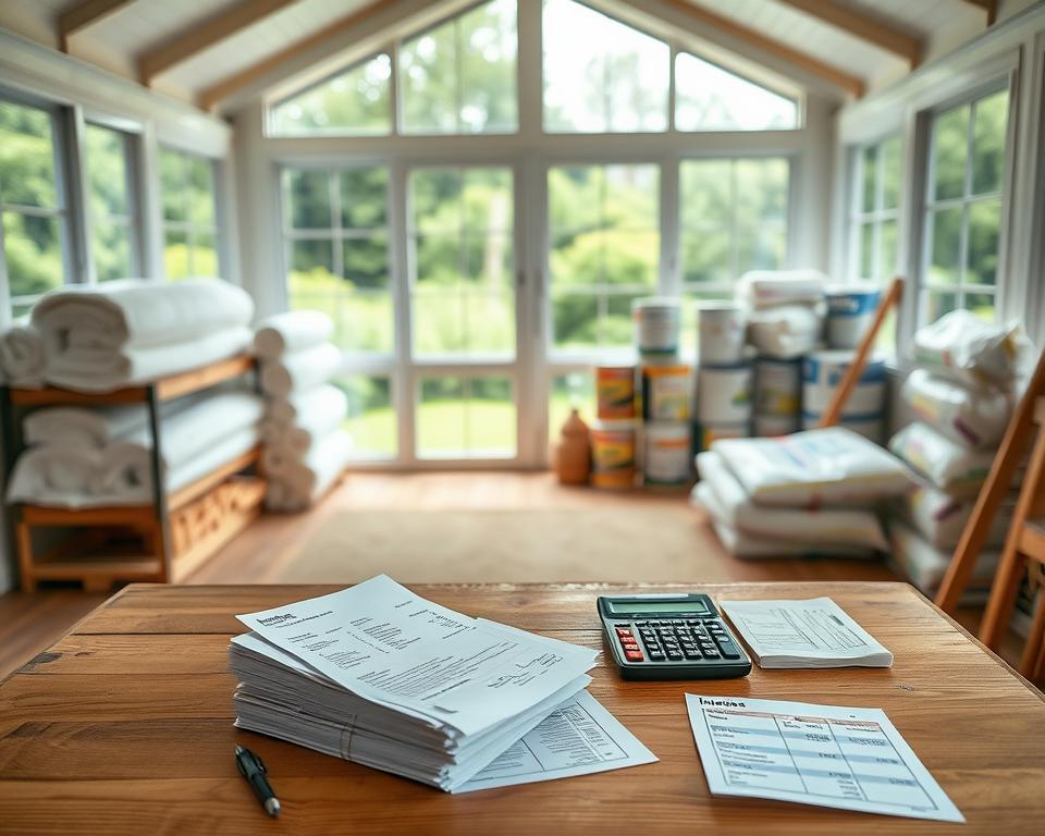 summerhouse insulation budgeting