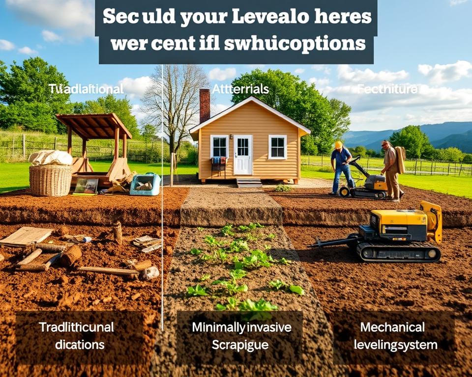 summerhouse leveling costs comparison