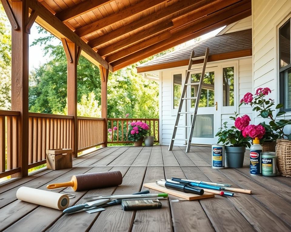 summerhouse preparation