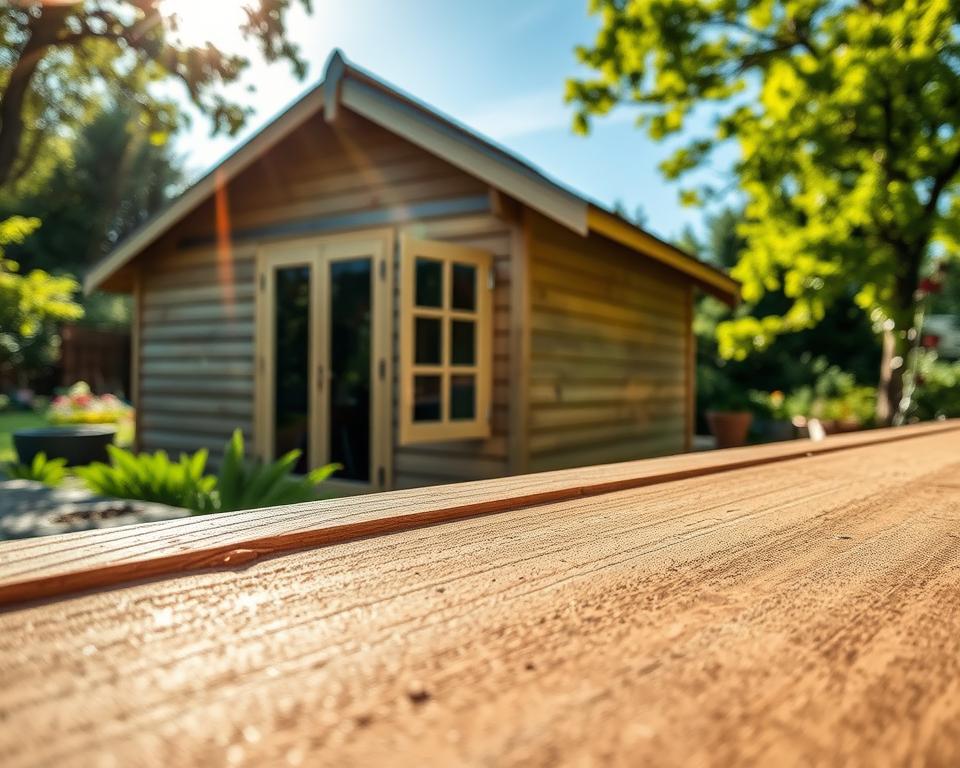 summerhouse waterproofing and weatherproofing