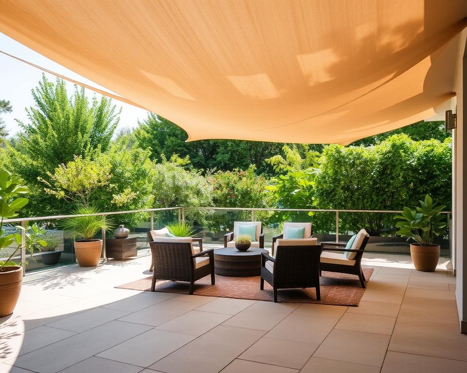 terrace shading costs