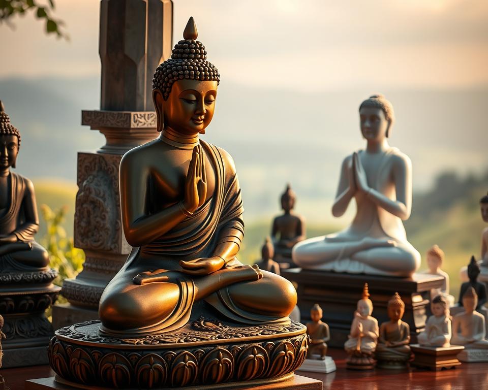 types of Buddha statues
