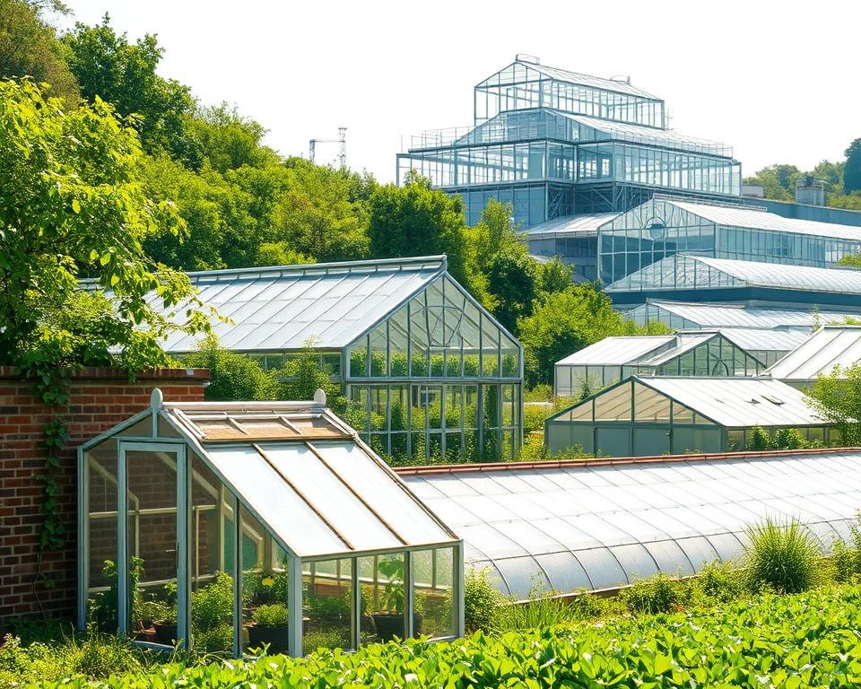 types of greenhouses