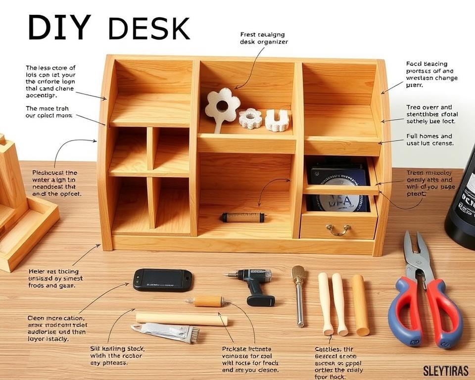 wooden desk organiser DIY wooden desk organiser DIY