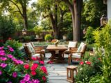Creating a seating area in the garden – ideas and tips