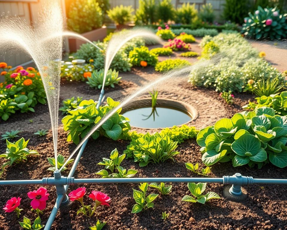 Garden Watering Systems Layout