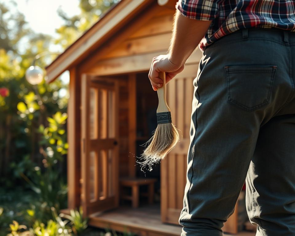 Wood Preservative Application Technique